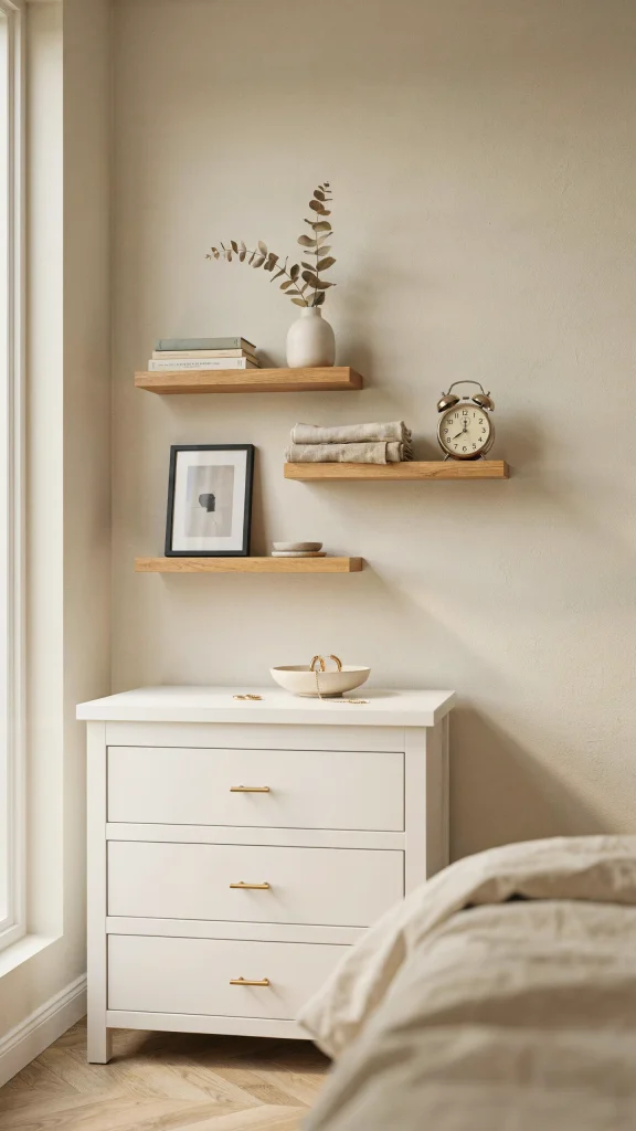 Vertical Storage Ideas for a Small Bedroom