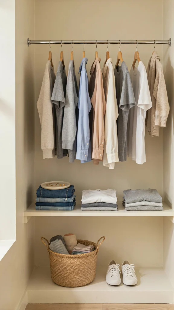 Small Bedroom Closet Organization