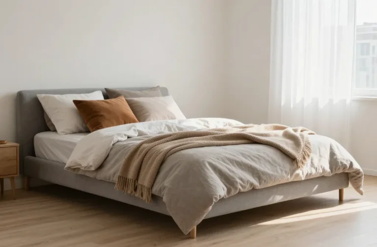 11 Bedroom Decor Ideas with a Grey Bed for a Cozy Modern Look: Cozy Glow Up