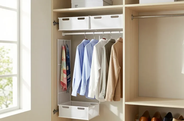 How to Organize a Closet with No Shelves: 10 Clever Storage Ideas for Tiny Spaces