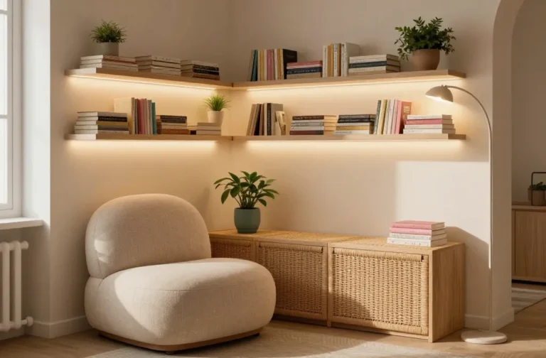 15 Corner Wall Decorating Ideas to Transform an Awkward Empty Space: Tiny Space, Big Impact