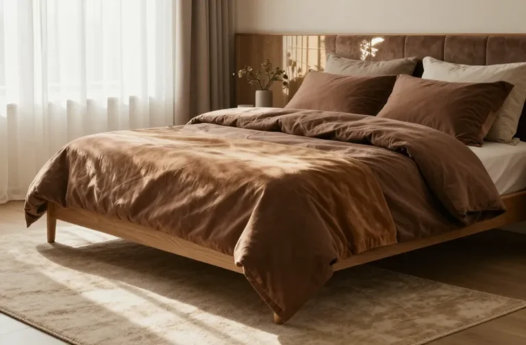 17 Brown Bedding Bedroom Ideas for a Warm and Cozy Look: Cozy Edition