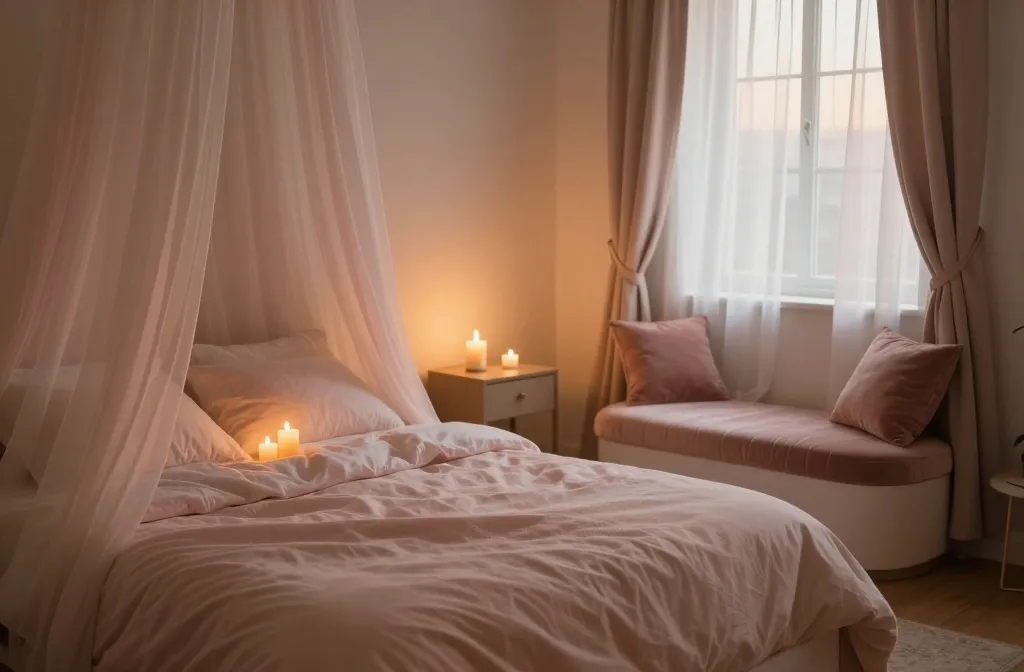 13 Small Room Decor Bedroom Aesthetic Ideas for a Beautiful Tiny Space: Tiny Space Glow