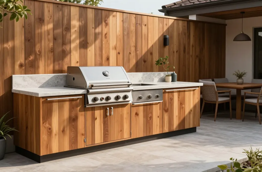 11 Small Outside Kitchen Ideas for a Stylish Outdoor Cooking Space: Tiny Transformations