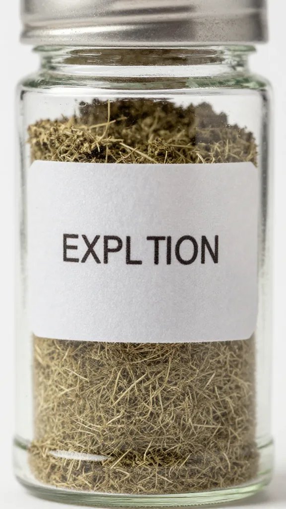 closeup of a single spice jar with an expiration date visible