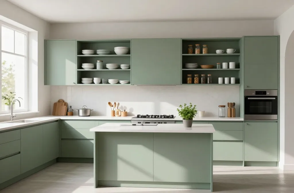 10 Green Kitchen Cabinets Ideas for Calm, Organized Space