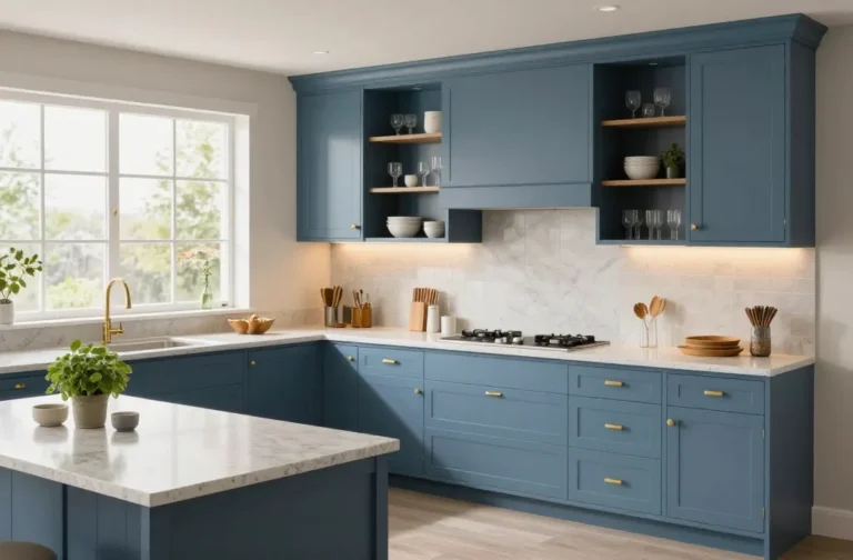 10 Blue Kitchen Cabinets: Calm, Organized, Chic