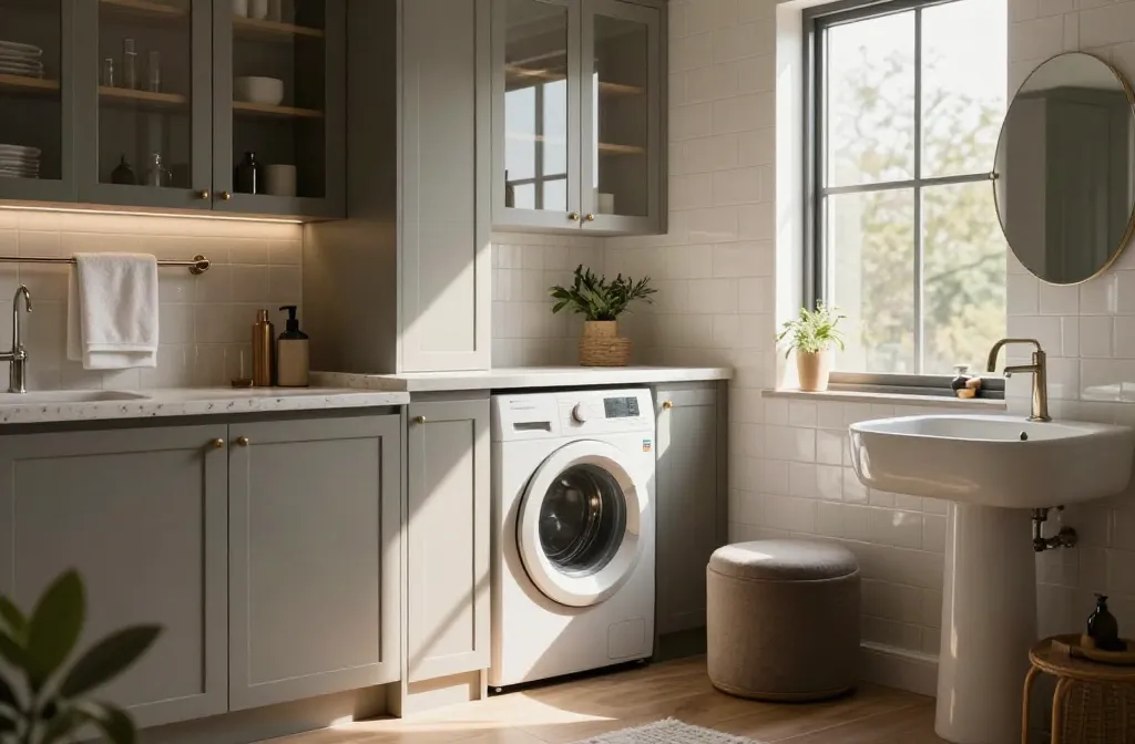 10 Laundry Room Bathroom Combo Ideas for a Smart Multipurpose Space: Chic & Efficient