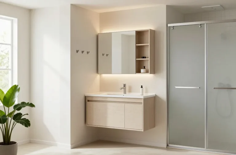 10 Small Bathroom Storage Cabinet Ideas for a Clutter-Free Space: Tiny Space, Big Order