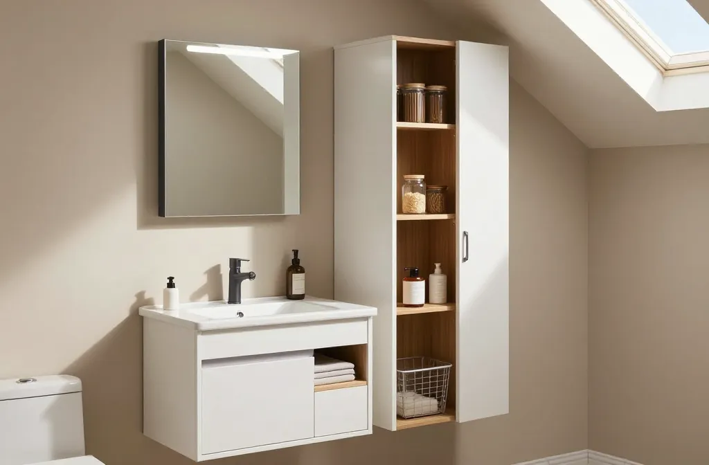11 Small Bathroom Storage Ideas on a Budget That Actually Look Good]