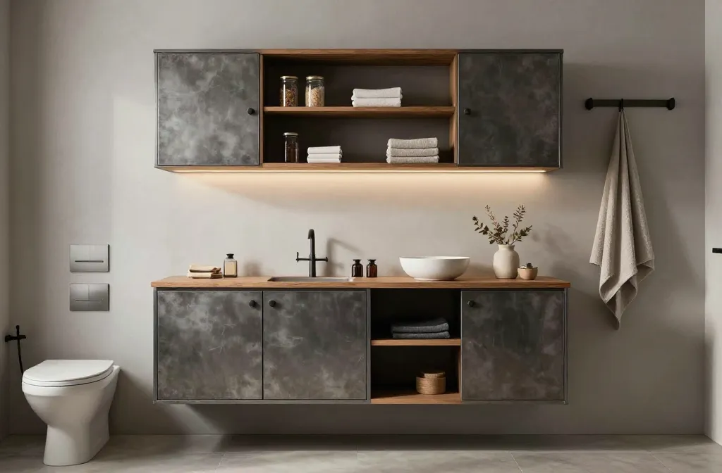 15 Bathroom Over Toilet Storage Ideas That Use Empty Wall Space That Wow