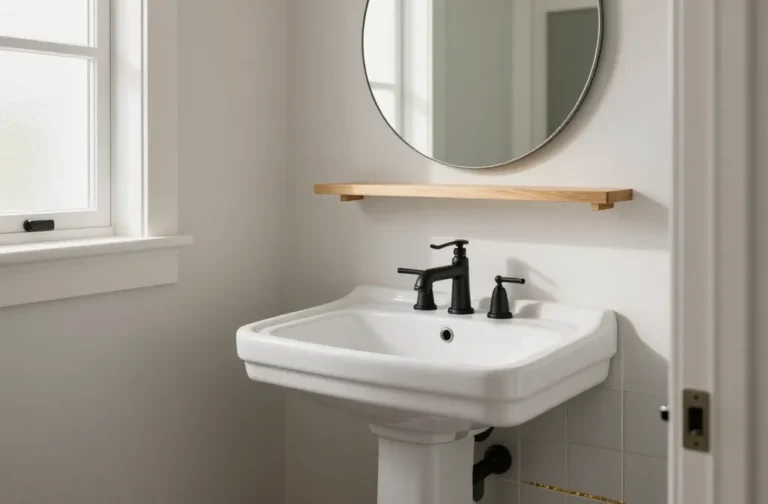 13 Half Bathroom Ideas with Pedestal Sink for a Stylish Small Space That Wow’S