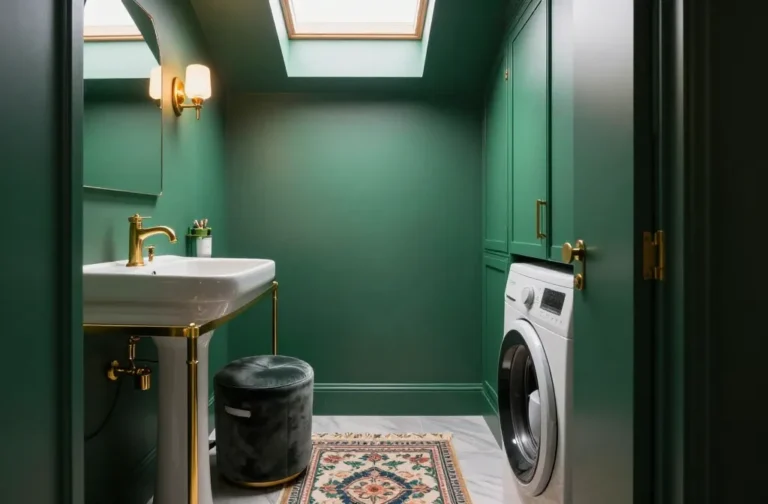 11 Powder Room Laundry Combo Ideas That Make a Small Space Work: Tiny Luxury