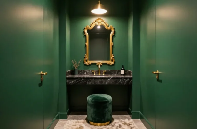 17 Small Powder Room Ideas Half Baths Can Use to Maximize Space That Wow