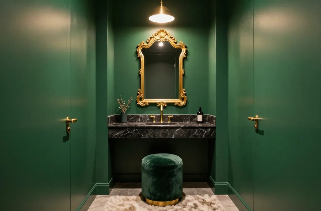 17 Small Powder Room Ideas Half Baths Can Use to Maximize Space That Wow