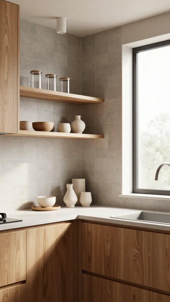 kitchen backsplash ideas brown cabinets