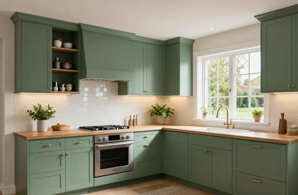 14 Green Kitchen Cabinets: Fresh Ideas for Your Space